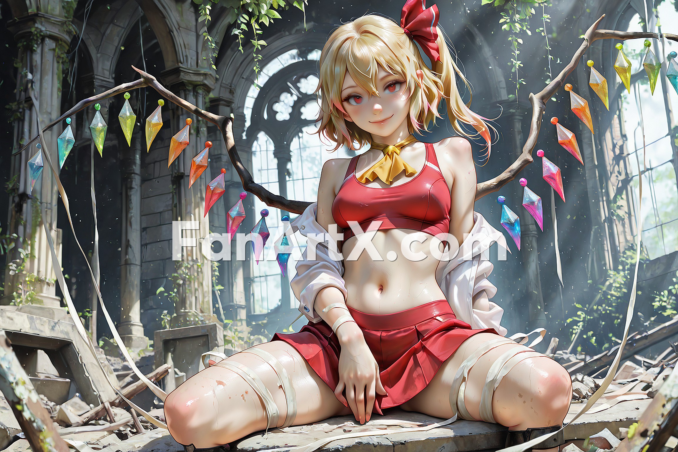 Flandre Scarlet Touhou Project Touhou Fanart 7778065